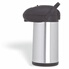 Verseuse à Pompe Isotherme 2,2L - Idéale Pour Café Et Table à Langer - En Acier Inox, Pratique à Une Main