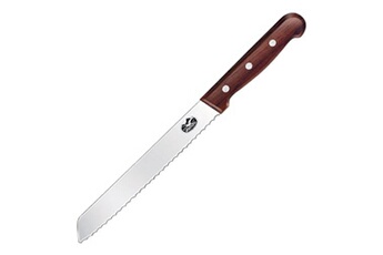 couteau victorinox couteau à pain professionnel à lame dentée noir - 21,5 cm -