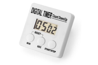 thermomètre / sonde pujadas minuteur de cuisine avec affichage digital - - - plastique