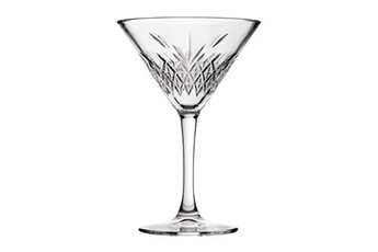 accessoire autour du vin utopia verres à martini vintage 230ml (x 12)