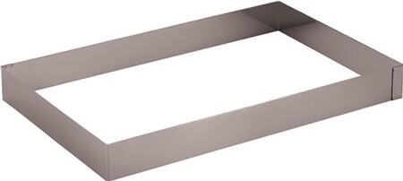 Plat / moule L2G RECTANGLE INOX POUR PLAQUES INOX REF 778 060 ...