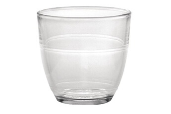 verrerie duralex verres gobelets gigogne 220 ml x 6
