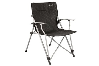 chaise de camping pliable goya 68x63x90 cm noir 470044