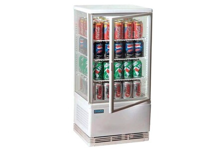 Réfrigérateur multi-portes Polar Refrigeration Polar - Vitrine réfrigérée 68 litres blanche