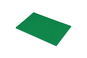 accessoire de découpe hygiplas planche à découper polyéthylène 450 x 300 x 12 mm couleur vert