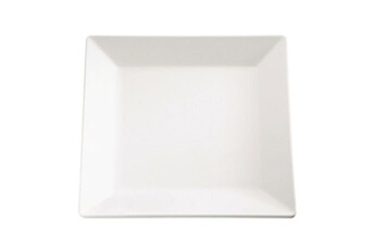 vaisselle materiel ch pro plateau carré en mélamine blanc (h)30 x (l)370 x (p)370 mm