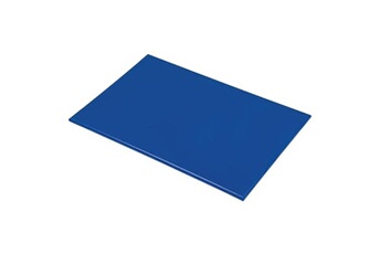 planche à découper materiel ch pro planche polyéthylène 46 x 30,5 x bleue haute densité hygiplas
