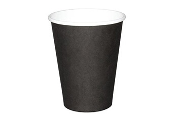 verrerie materiel ch pro gobelets boissons chaudes noirs 340 ml fiesta x 1000