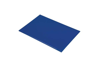 planche à découper materiel ch pro planche à découper (l)450 x (p)300 x (h)12 mm, en polyéthylène bleu