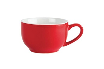 vaisselle olympia tasse à café rouge 228ml vendus par 12
