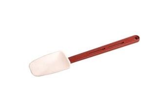 ustensile de cuisine vogue spatule plastique siliconée (l)255 mm, rouge