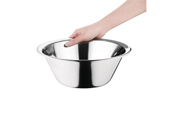 ustensile de cuisine vogue bassine inox professionnelle 3,5 l tout usage diamètre 279 mm