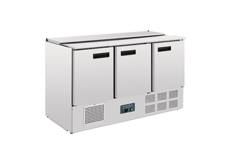 Réfrigérateur multi-portes Polar - Comptoir réfrigéré à salades 368 litres