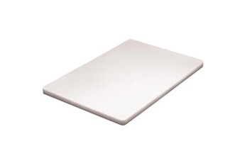 planche à découper materiel ch pro planche à découper 450 x 350 x 20 mm blanche basse densité hygiplas