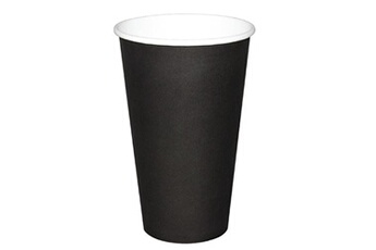 verrerie materiel ch pro gobelets boissons chaudes noirs 230 ml fiesta x 1000