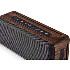 Enceinte sans fil Nedis hautparleur bluetooth 30 w étanche égaliseur noirmarron