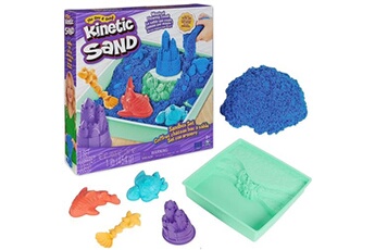 autres jeux créatifs spin master coffret sable kinétique bleu