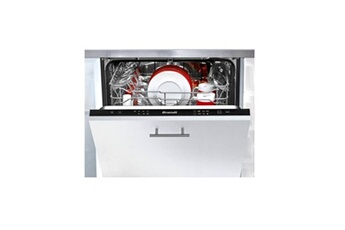 Lave-vaisselle Brandt BDJ424LB - Lave-vaisselle - encastrable - largeur : 59.8 cm - profondeur : 55 cm - hauteur : 81.5 cm - noir