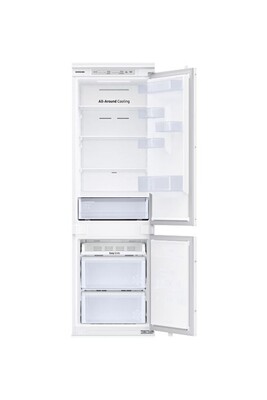 Refrigerateur congelateur en bas Samsung Réfrigérateur combiné intégrable à glissières 267l brb26600eww