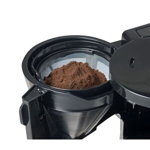Bestron Cafetière Compacte Avec Gobelet Isotherme 420ml - Machine à Café Filtre 750W Beige Clair, Idéale Camping Et Voyage