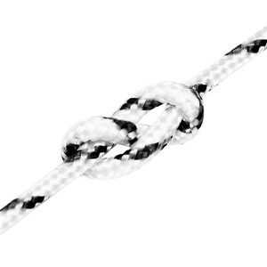 Corde Tressée Polyester Blanc 12 Mm X 100 M - Résistance 1900 Kg - Idéal Marine, Bateau, Camping & Usage Général