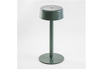 lampe à poser sklum lampe de table led sans fil marcia vert eter 25 cm