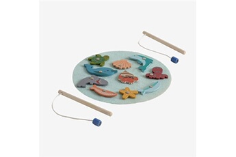 figurine pour enfant sklum jeu de pêche en bois pour enfants pescy multicolore fresh cm