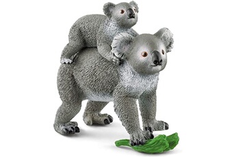 figurine de collection schleich wild life maman et bébé koala