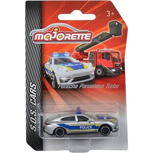 Majorette S.O.S. Rescue Lot De 3 Véhicules Secours – Police, Ambulance, Pompier – 1/64 Die-Cast Dès 3 Ans
