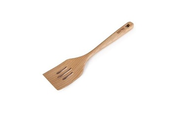 ustensile de cuisine ibili 747830 spatule perforée hêtre huilée 30 cm