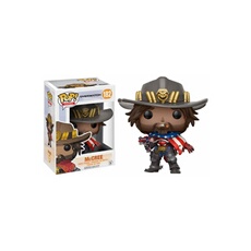 OVERWATCH-BOBBLE HEAD POP N° 182-USA MC CREE