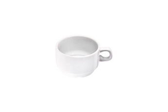 tasse et mugs stalgast tasse empilable isabell 250 à 300 ml - x 12 - - 95 - porcelaine