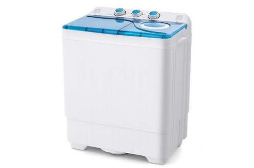 Mini lave-linge Giantex Mini Machine a Laver Portable à Double