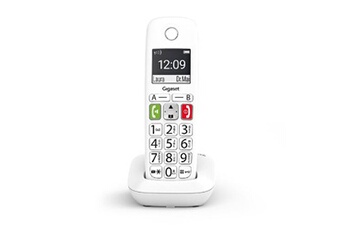 Téléphone sans fil Gigaset E290 - Téléphone sans fil avec ID d'appelant - ECO DECT\GAP - blanc