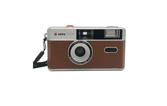 Appareil photo Argentique Agfaphoto compact 35mm Silver/Noir - Réutilisable