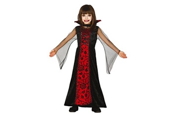 déguisement enfant fiestas guirca déguisement vampire comtesse gothique fille - 10/12 ans - rouge - guirca 83157