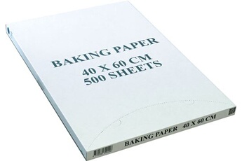 plat / moule stalgast papier cuisson blanc 400 x 600 mm - rame de 500 - - - 400x600xmm