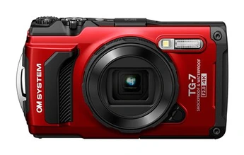 Appareil photo compact Om System TG-7 rouge