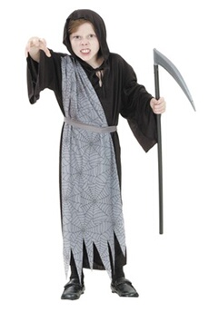 déguisement enfant partypro costume halloween gardien des tenebres 4/6 ans