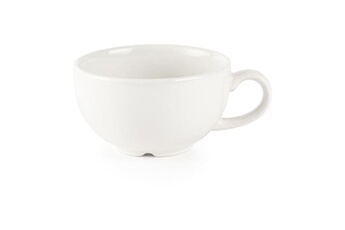 vaisselle materiel ch pro tasses à cappuccino blanches unies churchill 440ml x 6