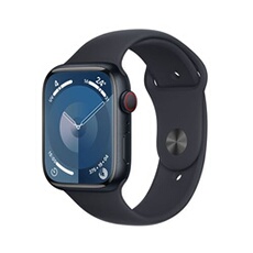 Series 9 GPS + Cellular 45 mm Boîtier en Aluminium Midnight avec Bracelet de Sport Midnight - M/L
