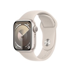 Series 9 GPS 41 mm Boîtier en Aluminium Starlight avec Bracelet de Sport Starlight - M/L