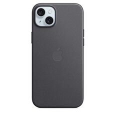 Coque en tissage fin avec MagSafe pour iPhone 15 Plus- Noir