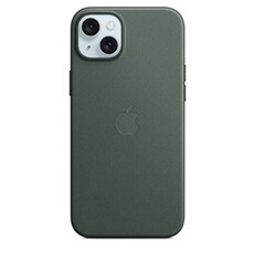 Coque en tissage fin avec MagSafe pour iPhone 15 Plus - Chene vert