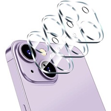 3 Verres Trempés Caméra Arrière pour iPhone 15 Plus Anti-Rayures -