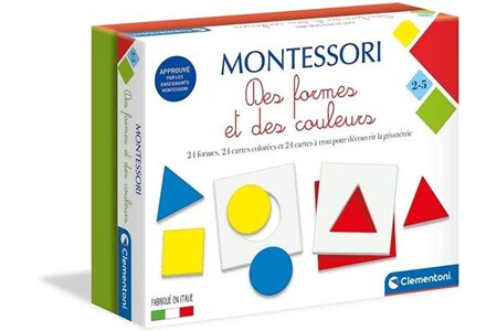Autres jeux créatifs Clementoni Des Formes Et Des Couleurs Montessori - Multicolore