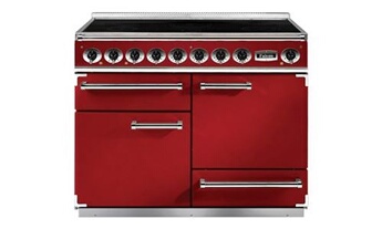 Cuisinière Induction FALCON DELUXE 1092 cerise - vue 2