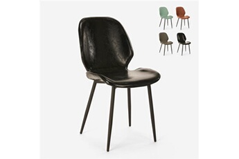 chaise ahd amazing home design chaise de cuisine restaurant et bar en similicuir en métal design moderne lyna