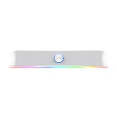 Autre accessoire gaming Trust Barre de son gaming stéréo avec éclairage RGB Thorne GXT 619W Blanc