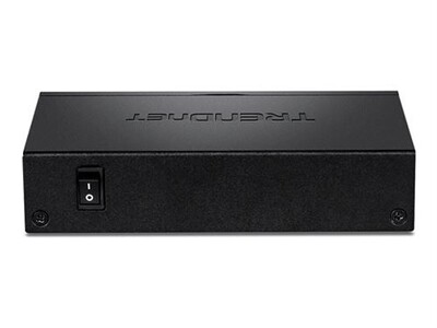 Commutateur Réseau PoE+ 5 Ports 2,5 Gbps Non Géré - Boîtier Métal Sans Ventilateur - Budget PoE 55W - Compatible 802.3bz/at/af